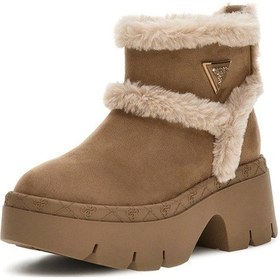 Resim Kadın Bridgete Kürk Astarlı Platform Bot - Natural Natural 