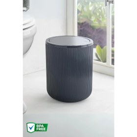 Resim PremiumPort 4,5 Lt Yuvarlak Çöp Kovası - Banyo ve Mutfak Için Pratik Kullanım 