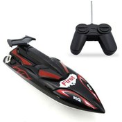 Resim Xinhang Hq2011 15c 10km / H 27mhz Mini Kızılötesi Kontrol Rc Tekne Gemi Oyuncak Çocuklar Çocuk Hediye L4mc Rc Denizaltı Siyah 