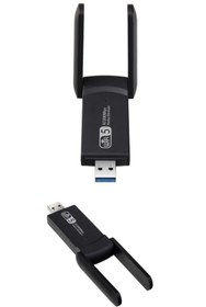 Resim Teknobab Wifi 5 Ac1200 Mbps Dual Band Usb 3.0 Adaptör Kablosuz Wifi Alıcı 