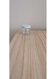 Resim 29cc Kavanoz Beyaz Kapaklı Kapaklı Minik Kavanoz Bal Kavanozu 50adet 