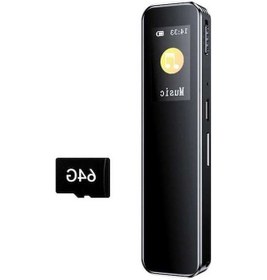 Resim Bosphorusboutique 128x128 Nokta Matris Ekranlı, 128gb Hafızalı Mp3/wav Çalarlı Ses Kaydedici 