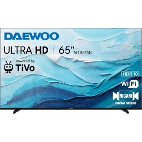 Resim Daewoo D-TR 4K 65T01900 SMART TIVO TV 