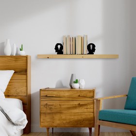 Resim KT-029 Dekoratif Metal Kitap Tutucu | ByLamp 