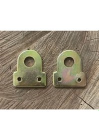 Resim Düz Asma Kilit Takma Aparatı Kilit Askısı Asma Kilit Takma Kancası 10tk 