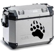 Resim Pençe Desenli Motosiklet Çanta Sticker Etiket Modeli - 2 