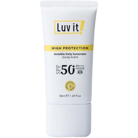 Resim Luv it High Protection Invisible Daily Sunscreen - Leke Karşıtı Güneş Kremi 50ml 