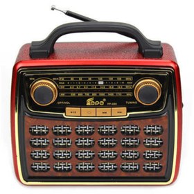 Resim Platoon Pl4194 Nostaljik Görünümlü Bluetoothlu Fm Am Sw Radyo 