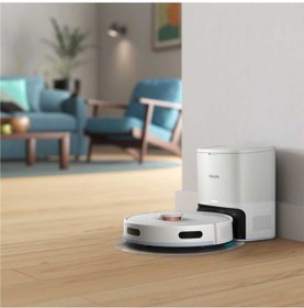 Resim Philips XU2100/25 2000 Serisi Robot Elektrikli Süpürge Beyaz 