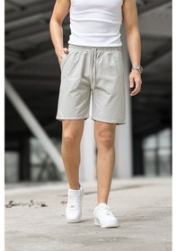 Resim Kite Regular Fit Cepli Kapri Şort - Beyaz Beyaz 