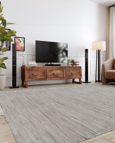 Resim KIYMIK HOME Zakkum Tv Ünitesi Size Özel Üretim - Gerçek Ağaç - Ceviz 