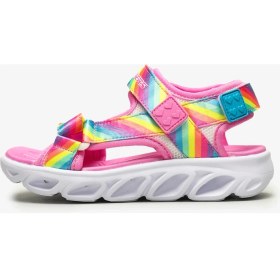 Resim Skechers Hypno - Flash - Rainbow Lights Büyük Kız Çocuk Çok Renkli Işıklı Sandalet 20218L Mlt 