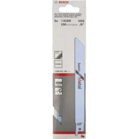 Resim Bosch S 918 Bf Basic For Metal 5'li Panter Testere Bıçağı 