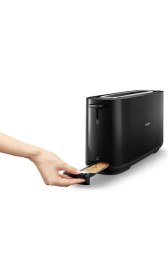 Resim Philips Ekmek Kızartma Makinası 1000 W Güç, 3 Dilim Kapasitesi, Durdurma Fonksiyonu ve Kırıntı Tepsisi 