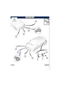 Resim Park Sensörü 407-c5 X7 Peugeot Eski Kod:6590.f6/ 6590.ef 1611735680 
