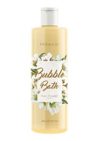 Resim Farmasi Bubble Bath Pure Powder Pudra ve Yasemin Kokulu Banyo Köpüğü 500 ML 