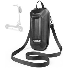 Resim Lemestar 4l Siyah Eva Bisiklet Çanta - Ön Çatı Montajlı, Sırt Çantası Dönüştürülebilir, Hızlı Çıkartma Kilitli, Bisiklet Severler İçin Geniş Kapasiteli Siyah 