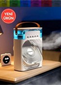 Resim END AFTER Ultrasonik Hava Vantilatörü Nemlendirici Fan Buhar Makinesi Rgb 