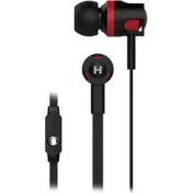 Resim Hytech HY-X06 Mobil Telefon Uyumlu Kulak İçi Siyah/kırmızı Mikrofonlu Kulaklık 