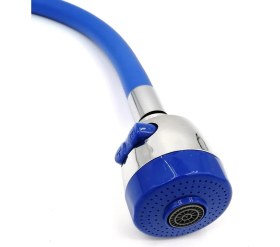 Resim Oynar Başlıklı Tasarruflu Kubar Musluk Borusu ve Başlığı Mavi- 