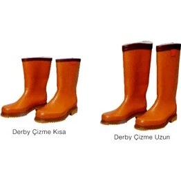 Resim Derby Kısa Çizme 42 Güvenlik Standartlarına Uygun Dayanıklı Malzeme 