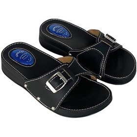 Resim Hp400 Ortopedik Halluks Ve Topuk Dikeni Terliği Kemik Çıkıntısı Günlük Kadın Terlik Lacivert 