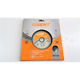 Resim Orient Turbo Kanallı Elmas Testere 180mm (seramik-sert Taş-mermer Kesme) 