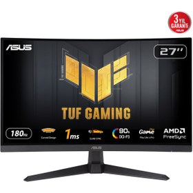 Resim Hedef Market TUF GAMING VG27VQ3B 27" 1MS 180HZ CURVED VA 