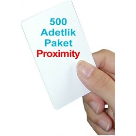 Resim 500 Adet 1.sınıf Proximity Kart Seri Numara Baskılı 