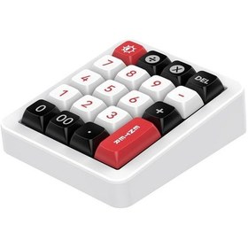 Resim Mkespn K812 Gasket Alüminyum Alaşımlı Rgb Hot-swap Özel Kablolu Mini Mekanik Oyun Klavyesi Açık Beyaz 