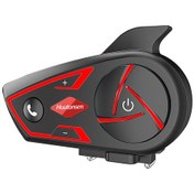 Resim Samdoo S3 Motosiklet Kaskı İçin Bluetooth Kulaklık - Su Geçirmez, Gürültü Önleyici, 1000m Menzilli 