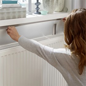 Resim Joseki Trendbuy 10MM 10 Adet Isı Yalıtımı Elektrik & Doğalgaz Tasarrufu Kalörifer Petek Arkası Izolasyonu Levhası Yansıtıcı Metalize Alüminyum Yüzey Flexible Özellikte Rulo Şeklini Alabilen Plaka 