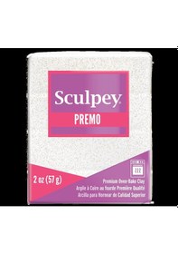 Resim Supertrend Premo Accents Ekstra Efektli Polimer Kil 5057 White Glitter 