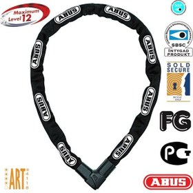 Resim Abus 1010-140 City Chain - Halat Kilit - Motosiklet Kilidi 