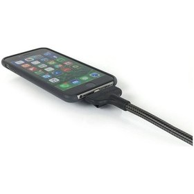 Resim Lazy Acrobat Metal Usb Stand Apple Uyumlu iPhone 5 5S 5C 6 6S 6 7 Plus-Siyah 