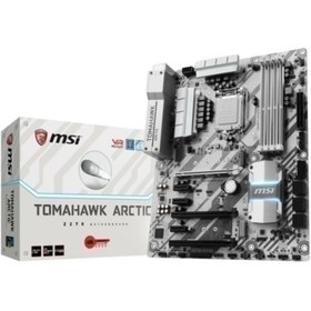 Resim MSI Z270 TOMAHAWK ARCTIC Intel Z270 1151 Soket 3800MHz O.C. DDR4 USB 3.1 HDMI Anakart 