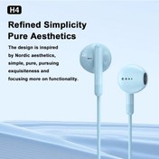 Resim 3.5mm Mor Usb Tipi Kulaklıklar Hifi High Fidelity Surround Ses 3.5mm Müzik Kablolu Kulaklıklar Galaxy S24 S23 S22 Ultra İphone 15 Xiaomi 14 