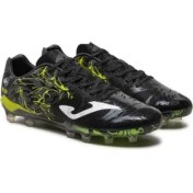 Resim Joma Supercopa 2 Yarı Prof Black Lemon Fluor Fırm Ground Krampon 