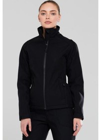 Resim 2As Splint Softshell Kadın Mont Siyah 