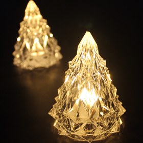 Resim Lusora Design Dekoratif Pilli Çam Ağacı 2 Adet 