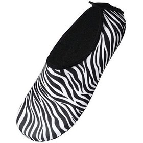 Resim Peluche Zebra Kadın Deniz & Havuz Ayakkabısı Zebra Siyah Siyah 