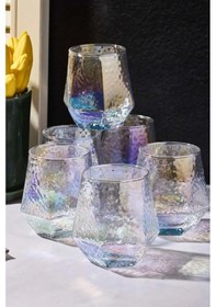 Resim Perotti Harris Luster 320 Ml 6'lı Cam Bardak 16676 Karışık Renkli 