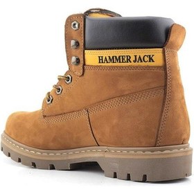 Resim Hammer Jack 16600 Hakiki Deri Erkek Bot Nubuk Tarçın 