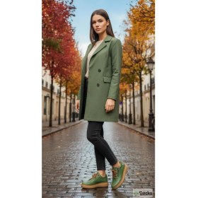 Resim Mammamia Kadın Günlük Hakiki Deri Ortopedik Spor Tarz Ayakkabı M26/KA145 