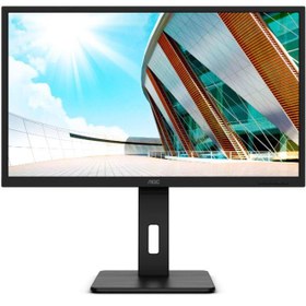 Resim Aoc Q32P2 4Ms 75Hz 2XHDMI 1XDP USB 3.2 Qhd 2560X1440 Hoparlör Pivot Vesa Siyah 31.5" Monitör 