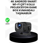 Resim Ronanna Wifi6 ve Bluetooth 5.4 Destekli LED Projektör - HCS350PRO 