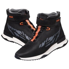 Resim Ls2 Acrux Bot Siyah-turuncu 