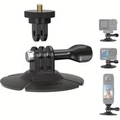 Resim Esnek Yapışkan Montaj Kiti - insta360 X5, X4, X2, One X, RS, Ace Pro, Acepro 2, Max 360 Panoramik Kamera ve DJI OSMO Action 5Pro/4/3 için Hero 13/12/11/10/9/8/7/6/5/4 Spor Kamerası Aksesuarları - Düz ve Kıvrık Yüzeyler İçin 