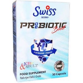 Resim Swiss Bork Probiyotik Boost 30 Kapsül 