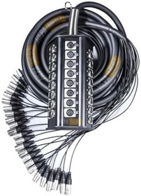 Resim Hepa Merz Stage-24C-20M 24 Kanal 20 Metre Multicore Kablolu Hazır Stage Box 